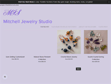 Tablet Screenshot of mitchelljewelrystudio.com